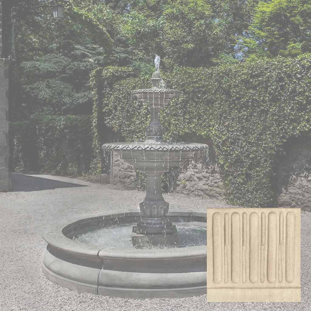 Charleston Fountain in Basin