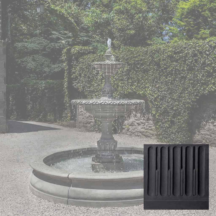 Charleston Fountain in Basin