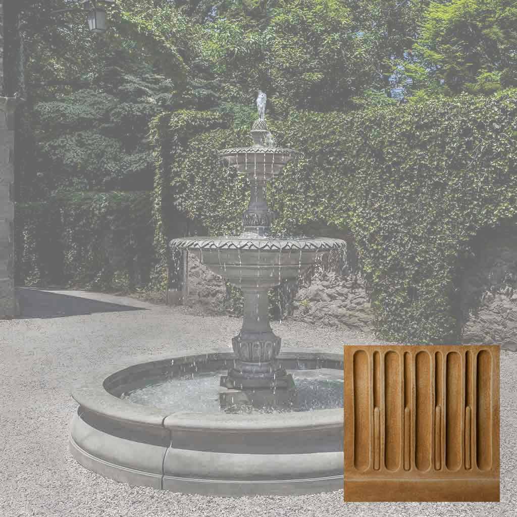 Charleston Fountain in Basin