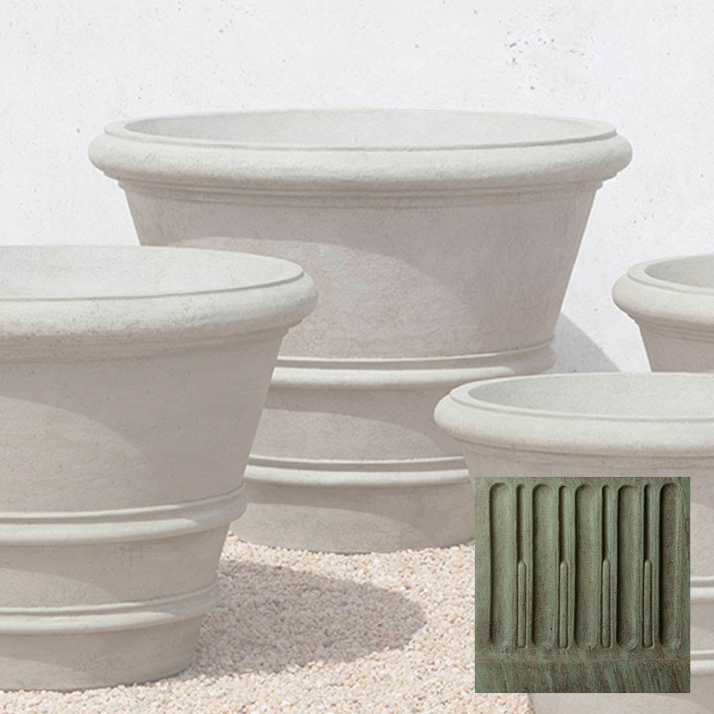 Classic Rolled Rim Planter, Large