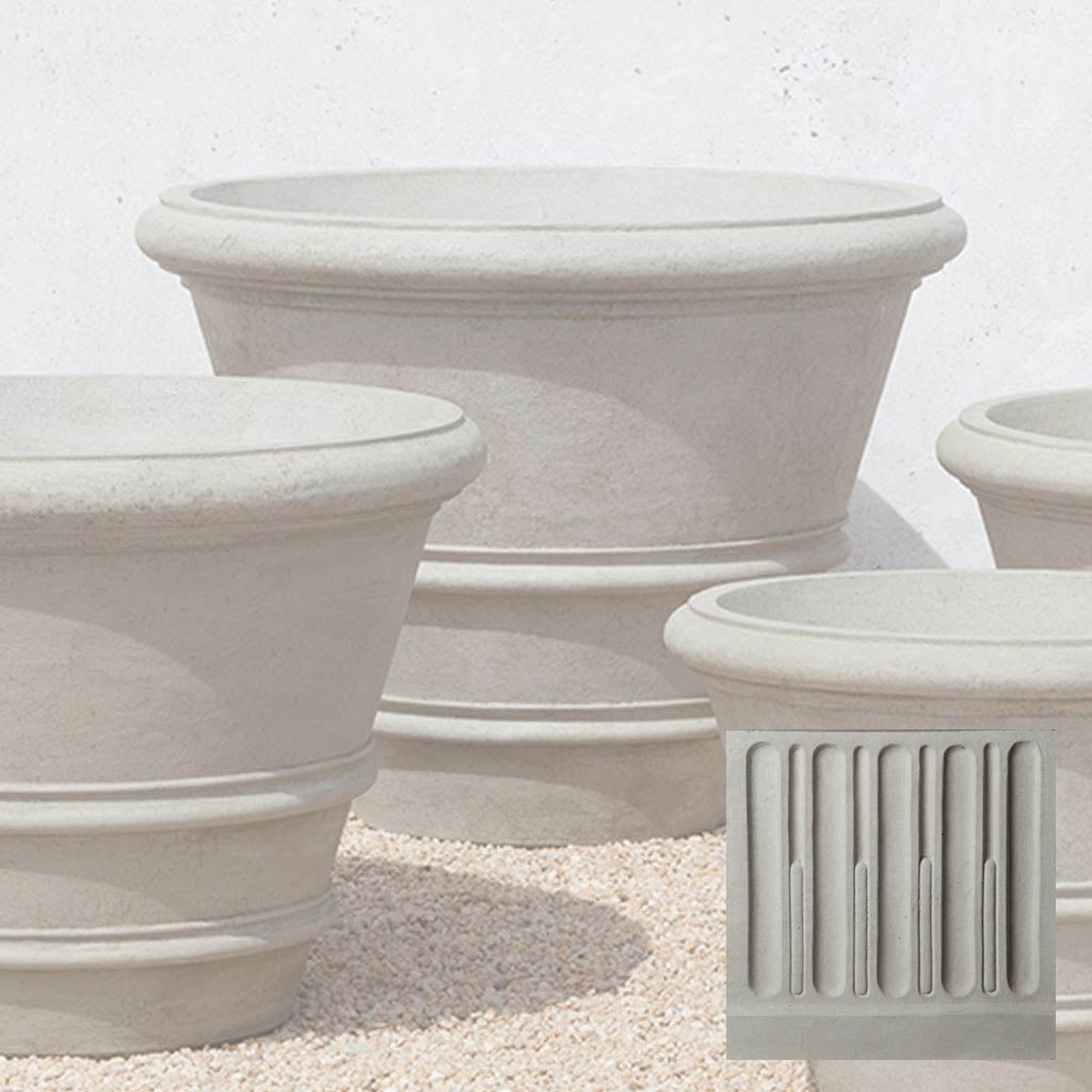 Classic Rolled Rim Planter, Large