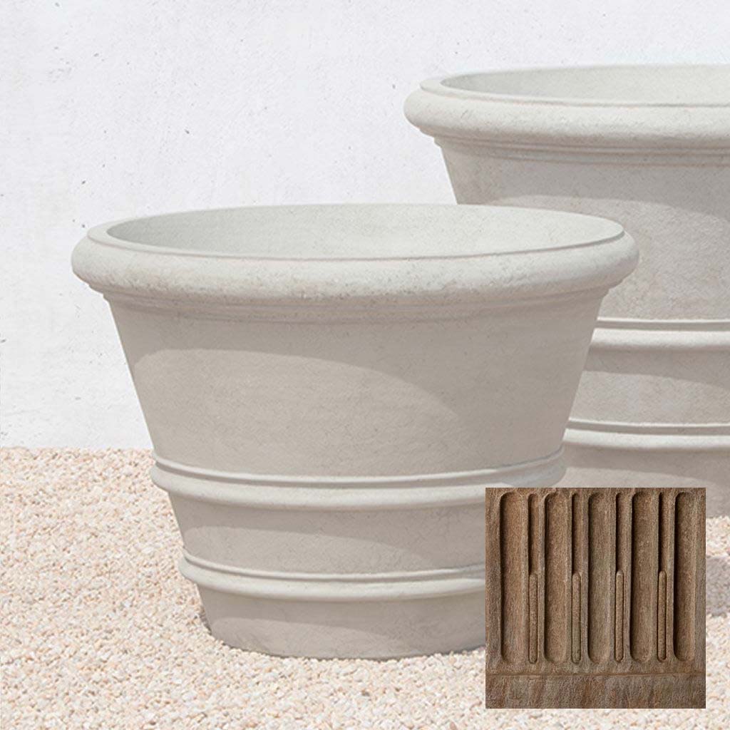 Classic Rolled Rim Planter, Large