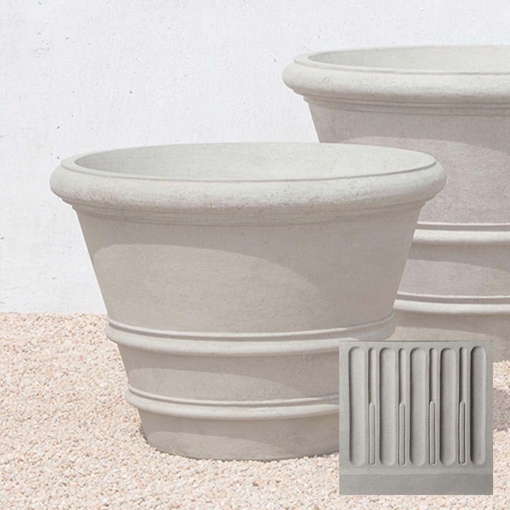 Classic Rolled Rim Planter, Large