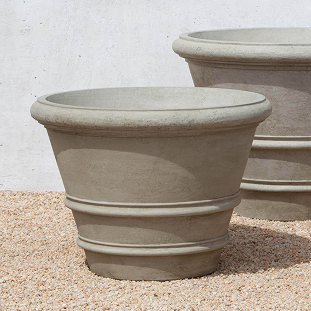 Classic Rolled Rim Planter, Large