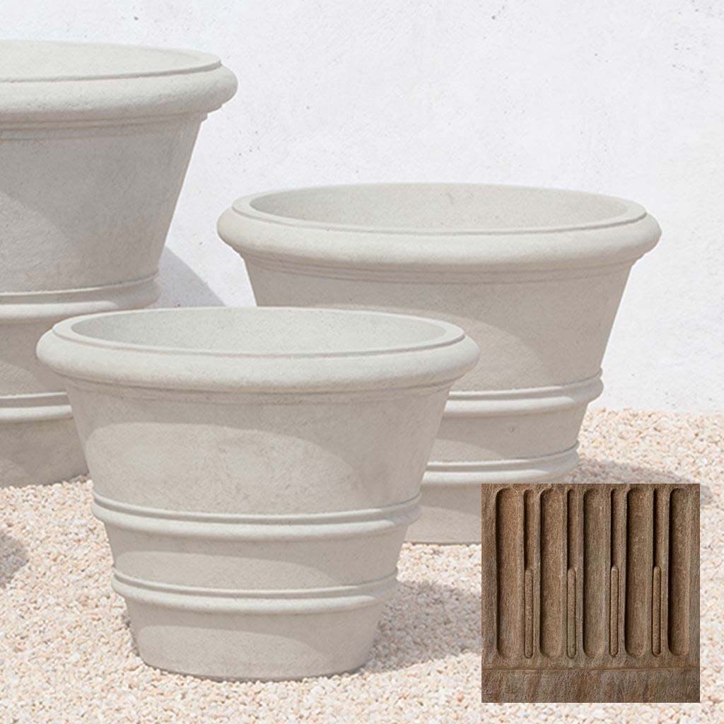 Classic Rolled Rim Planter, Large