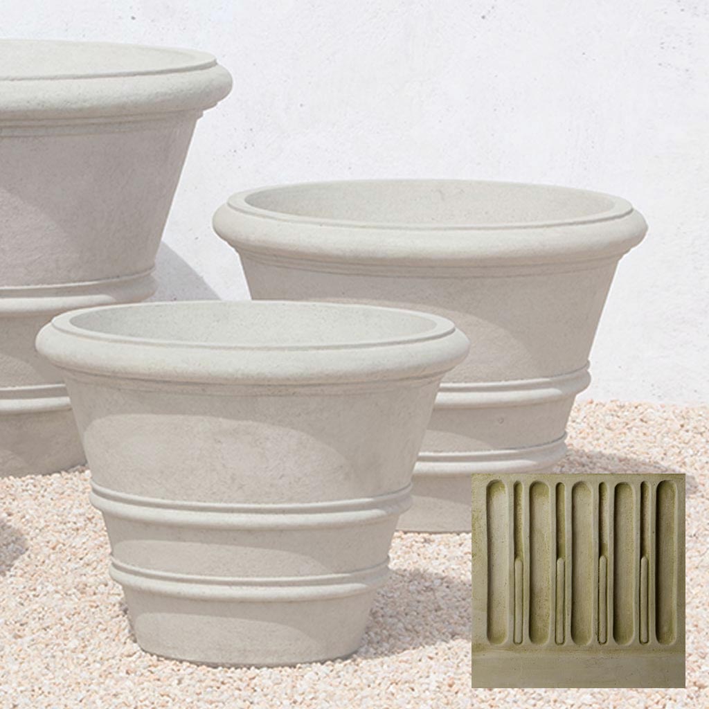 Classic Rolled Rim Planter, Large