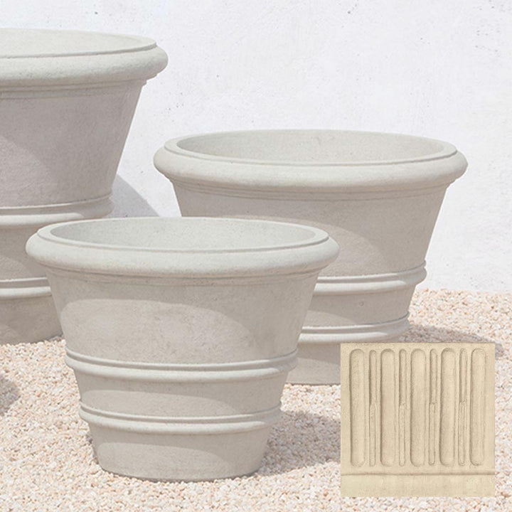 Classic Rolled Rim Planter, Large