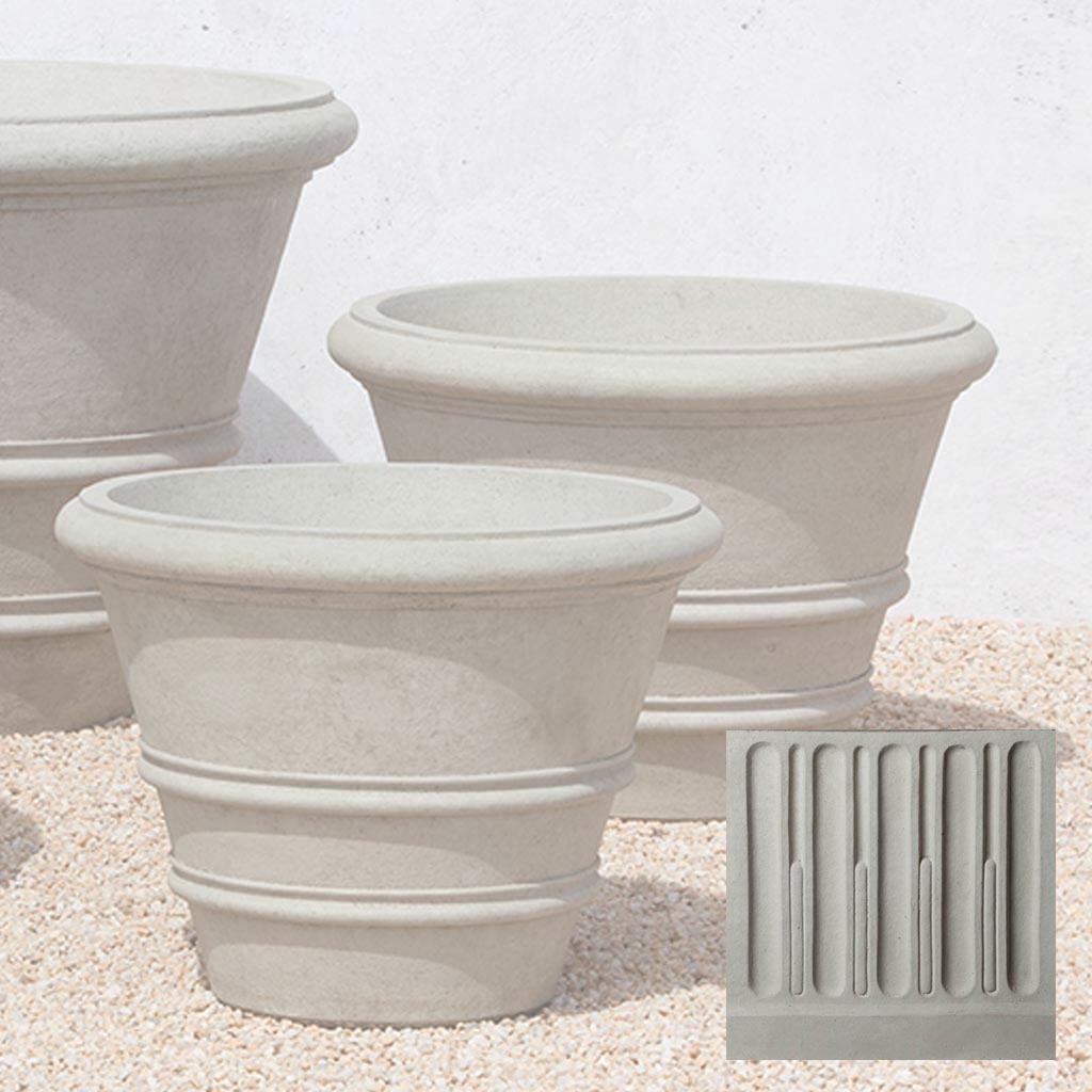 Classic Rolled Rim Planter, Large
