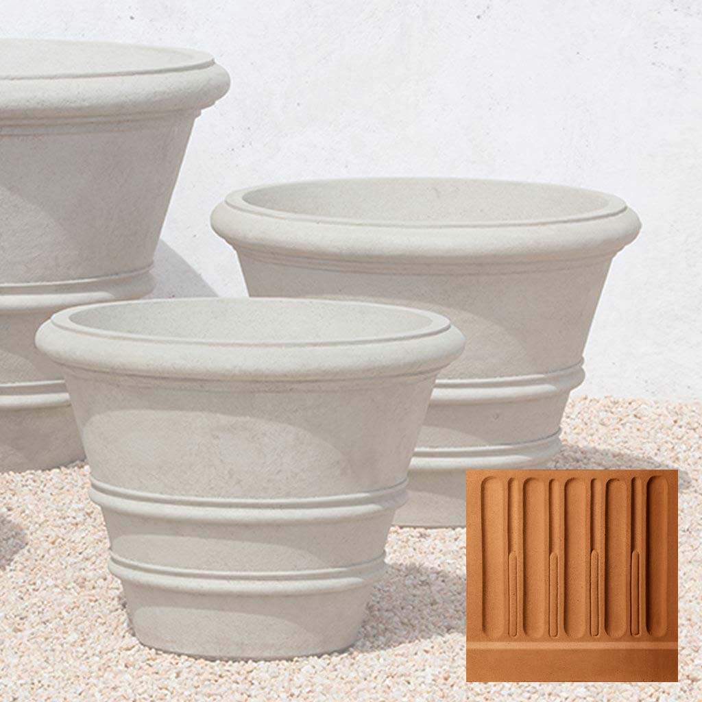 Classic Rolled Rim Planter, Large