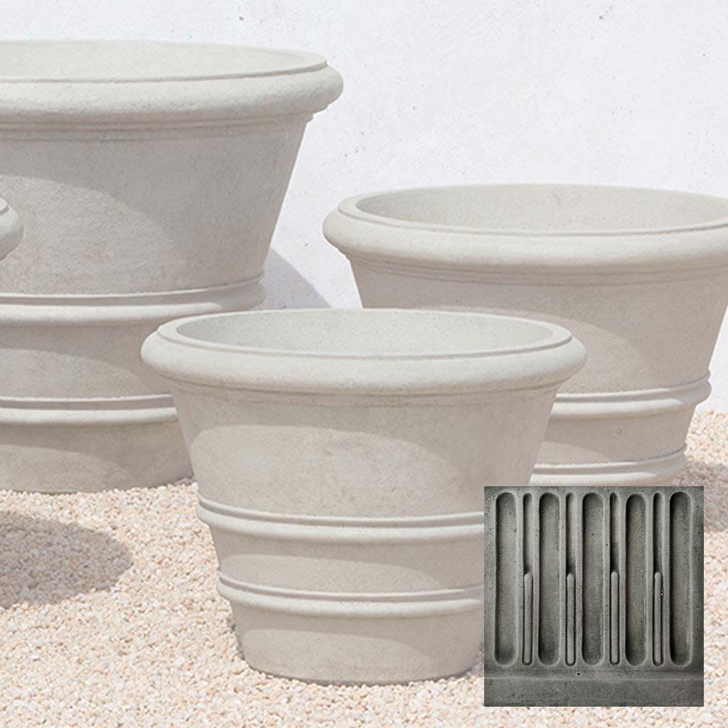 Classic Rolled Rim Planter, Large