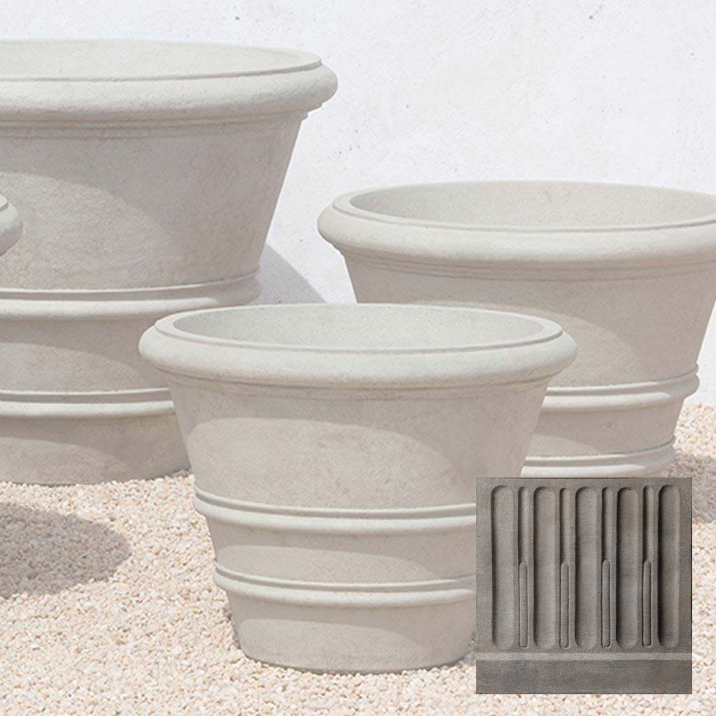 Classic Rolled Rim Planter, Large