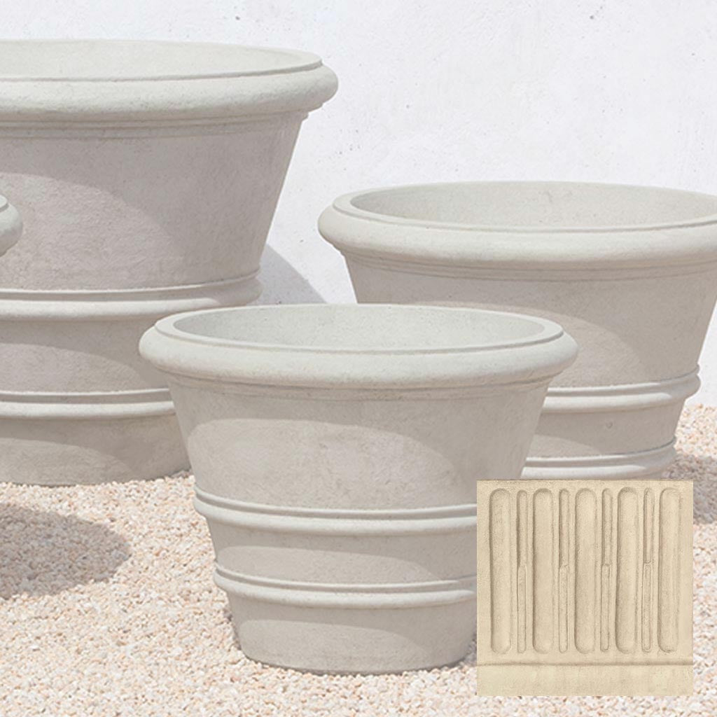 Classic Rolled Rim Planter, Large