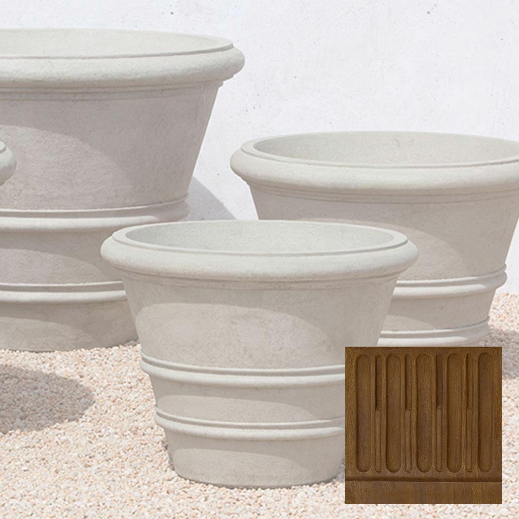 Classic Rolled Rim Planter, Large