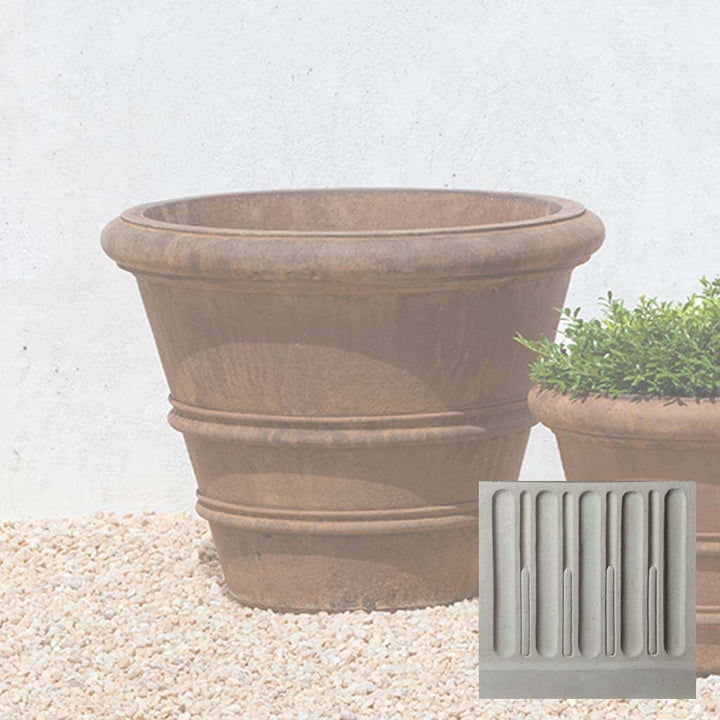 Classic Rolled Rim Planter, Medium