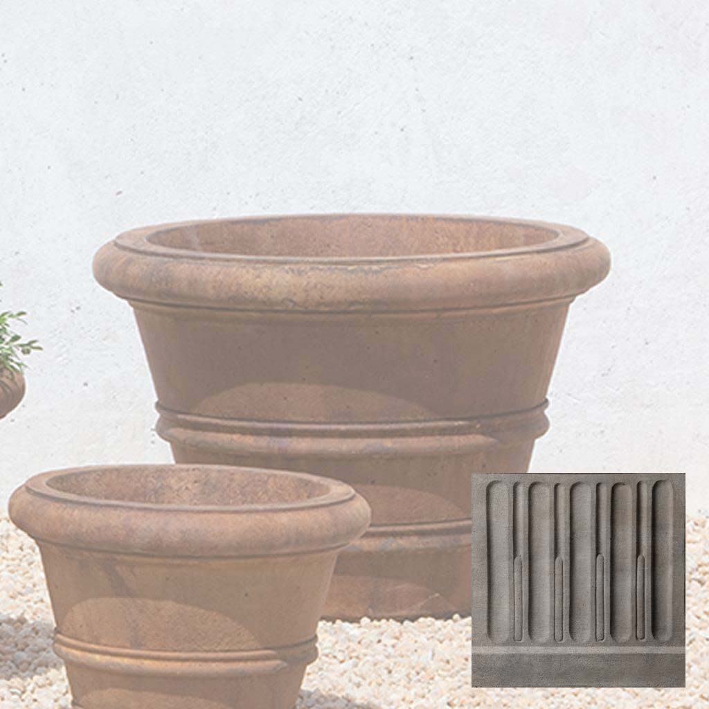 Classic Rolled Rim Planter, Medium