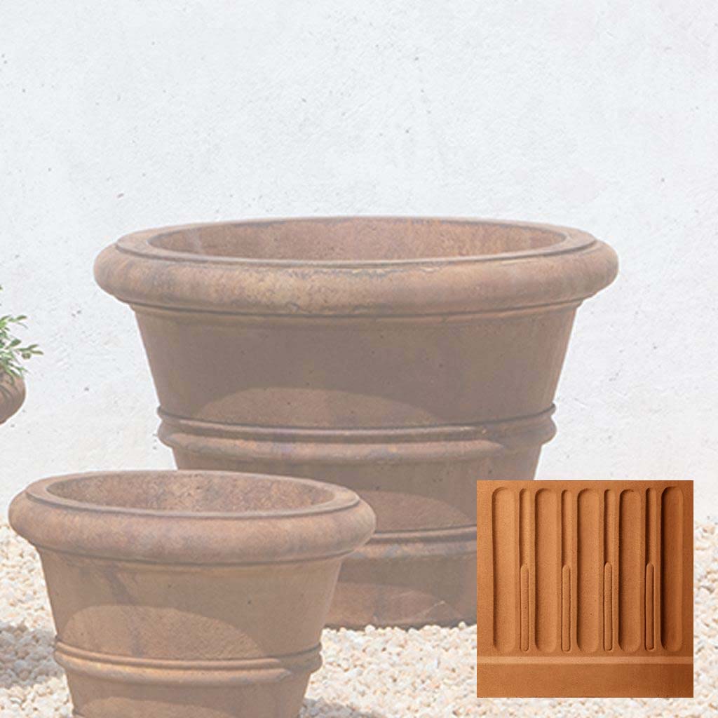 Classic Rolled Rim Planter, Medium