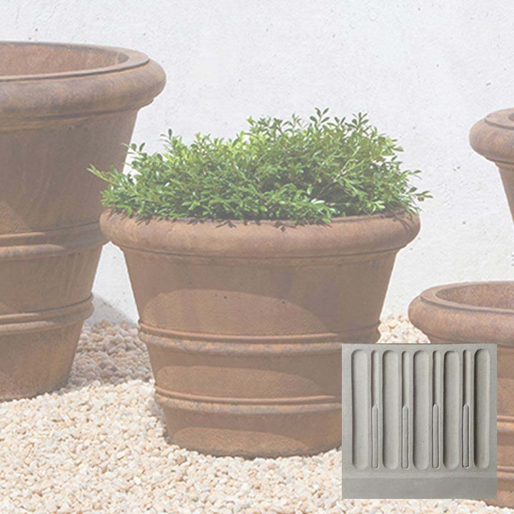 Classic Rolled Rim Planter, Medium
