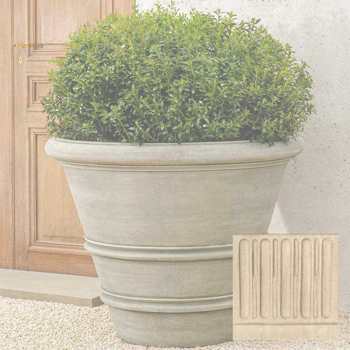 Classic Rolled Rim Planter, Large