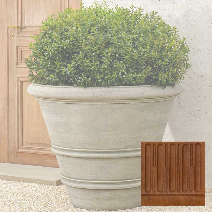 Classic Rolled Rim Planter, Large
