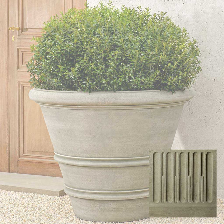 Classic Rolled Rim Planter, Large