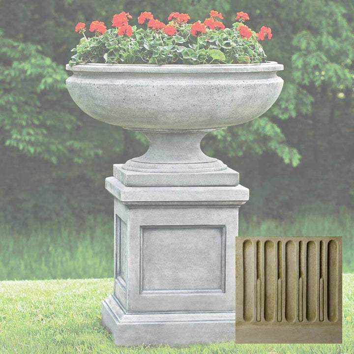 St. Louis Planter and Pedestal