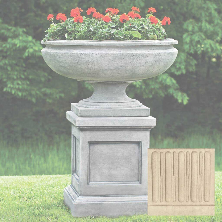 St. Louis Planter and Pedestal