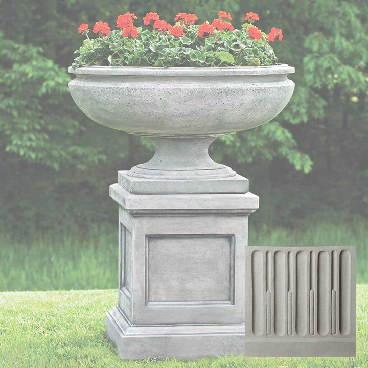 St. Louis Planter and Pedestal