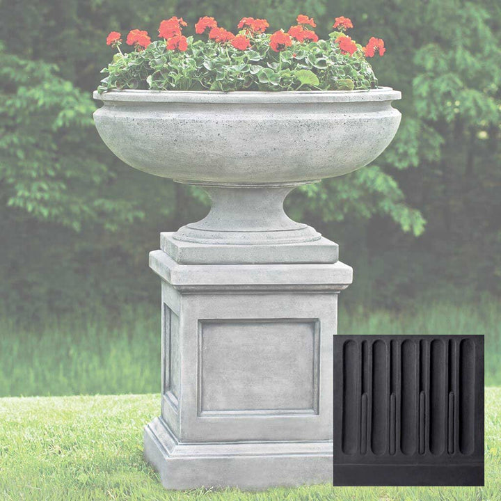 St. Louis Planter and Pedestal