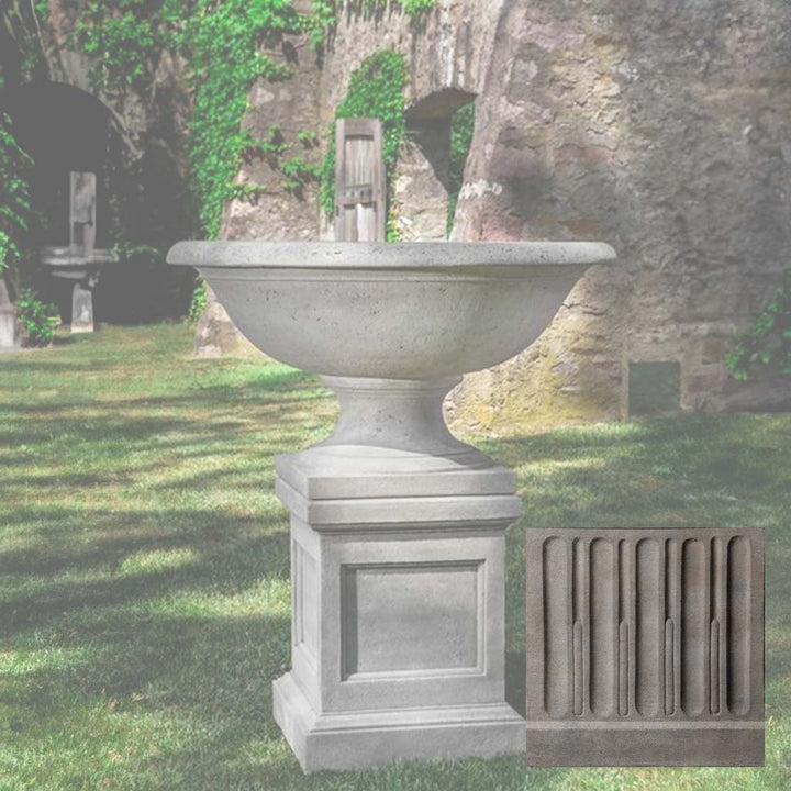 Monteros Urn w/ St. Louis Pedestal