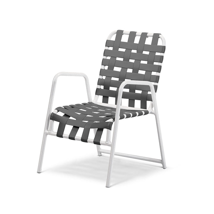 Classic Cross Weave Arm Chair