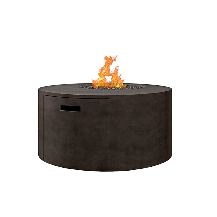 42" Round Fire Pit with Lid