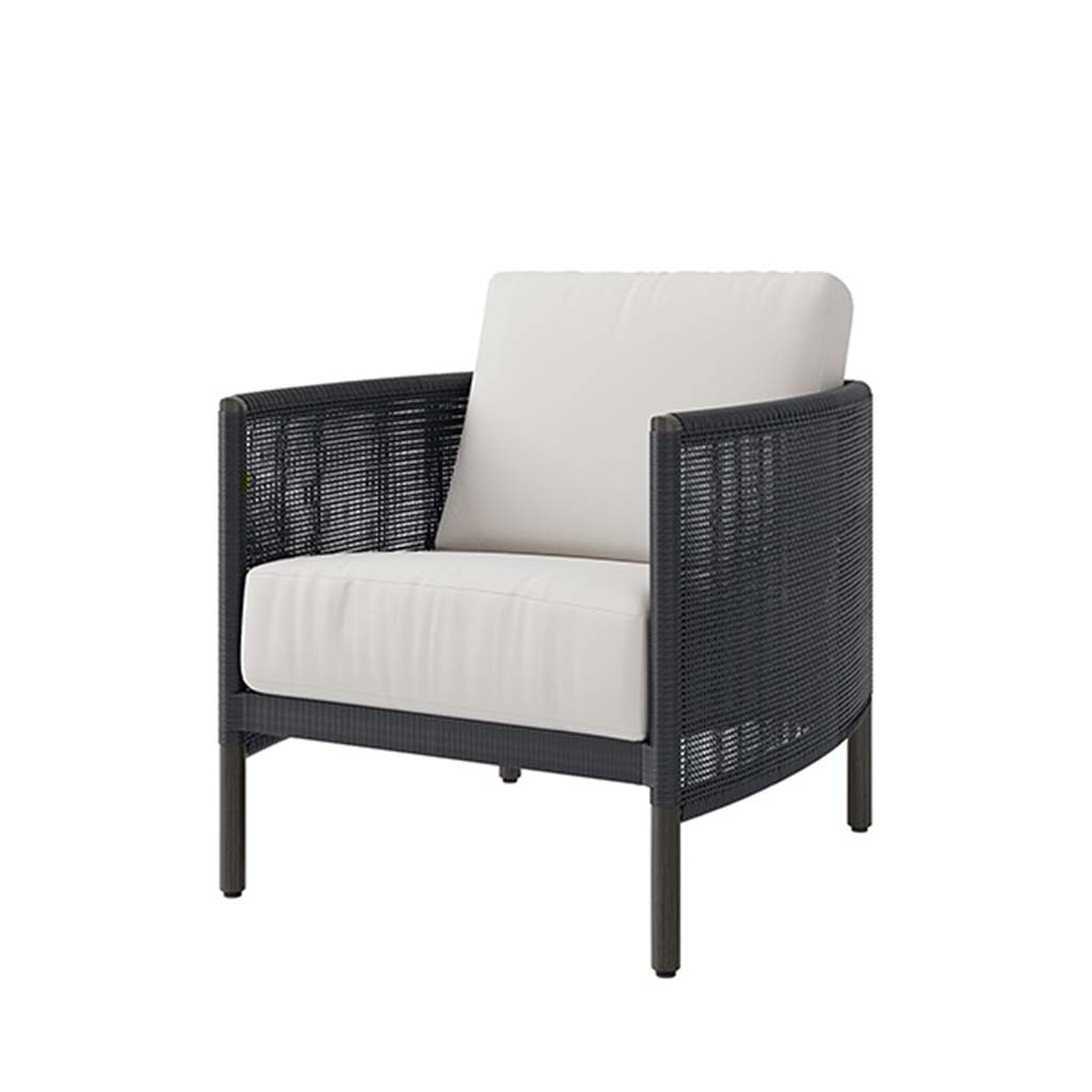 Orleans Arm Chair || Coal/Smoke