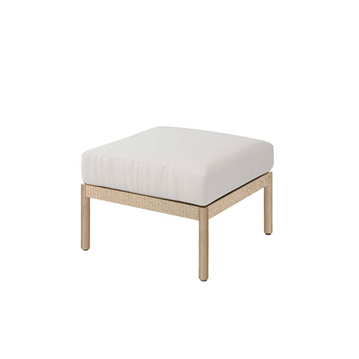 Orleans Ottoman || Barley/Flax