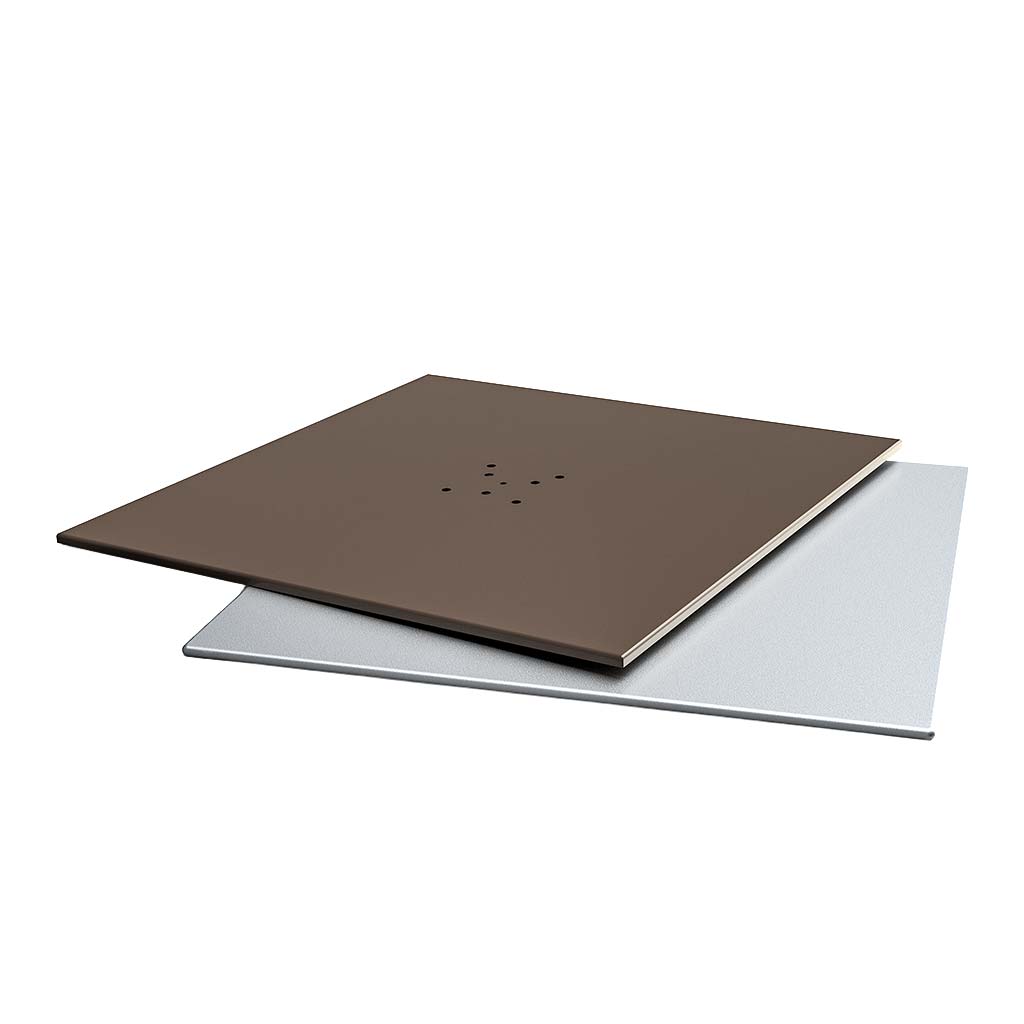 Square Top Cover for 36" Galvanized Steel Base Plate
