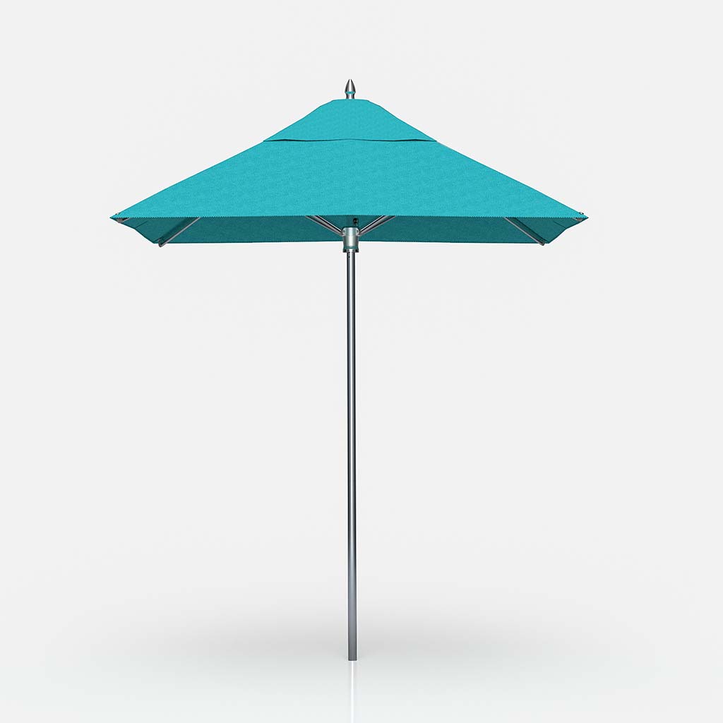6.5' Square Aluminum Market Umbrella