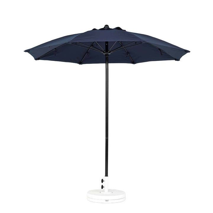 7.5' Modern Fiberglass Market Umbrella - Manual Lift/No Tilt