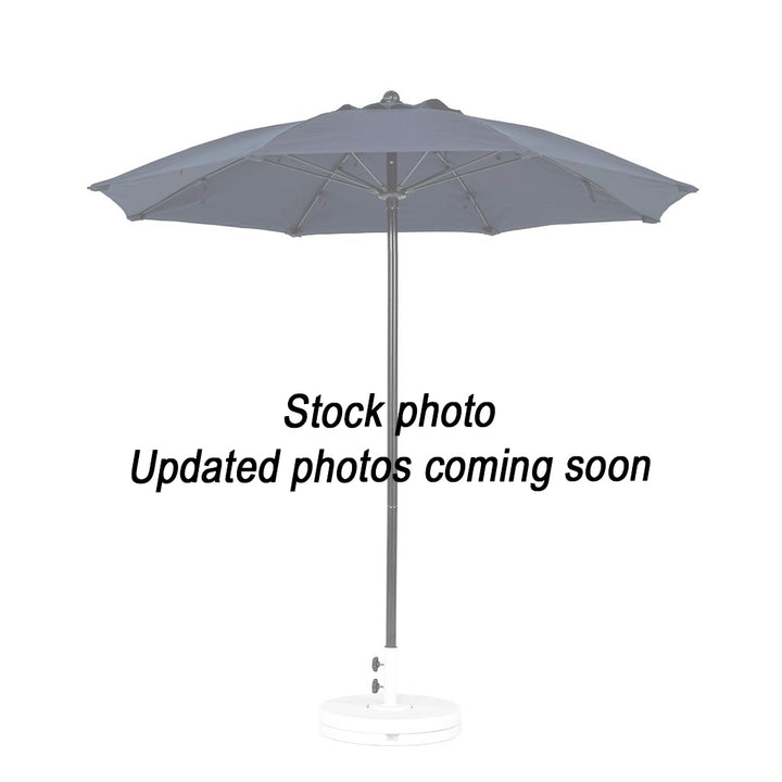 7.5' Modern Fiberglass Market Umbrella - Manual Lift/No Tilt