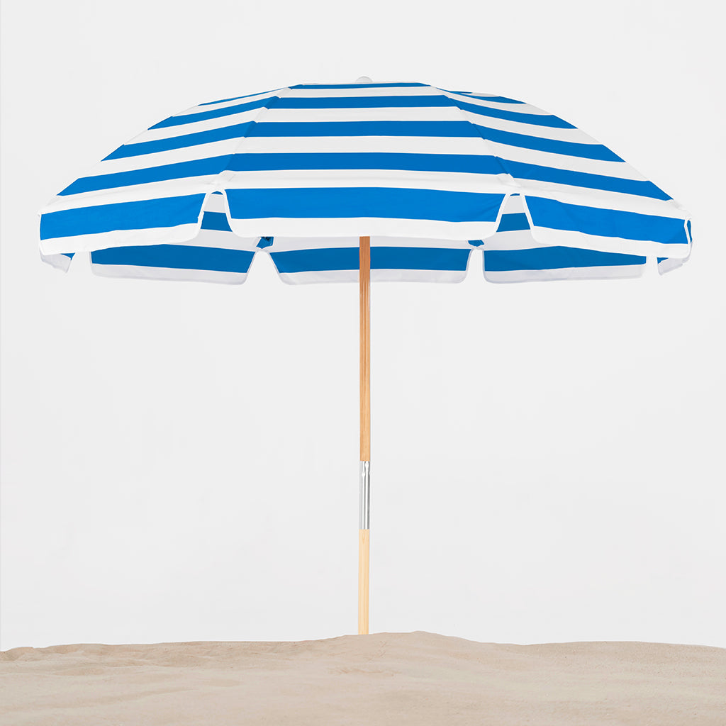 7.5' Modern Fiberglass Beach Umbrella