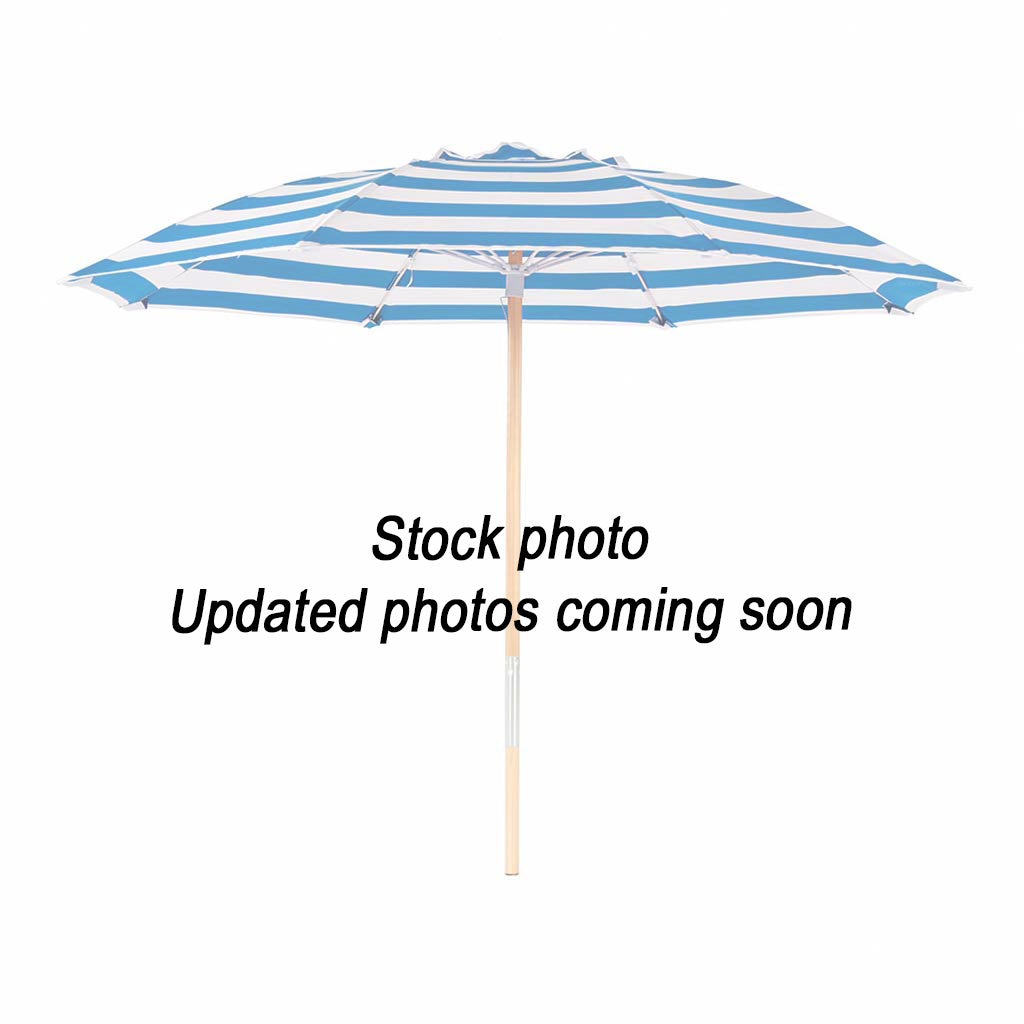 7.5' Modern Fiberglass Beach Umbrella