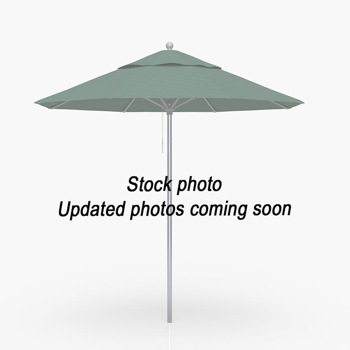 7.5' Fiberglass Market Umbrella - Pulley Lift