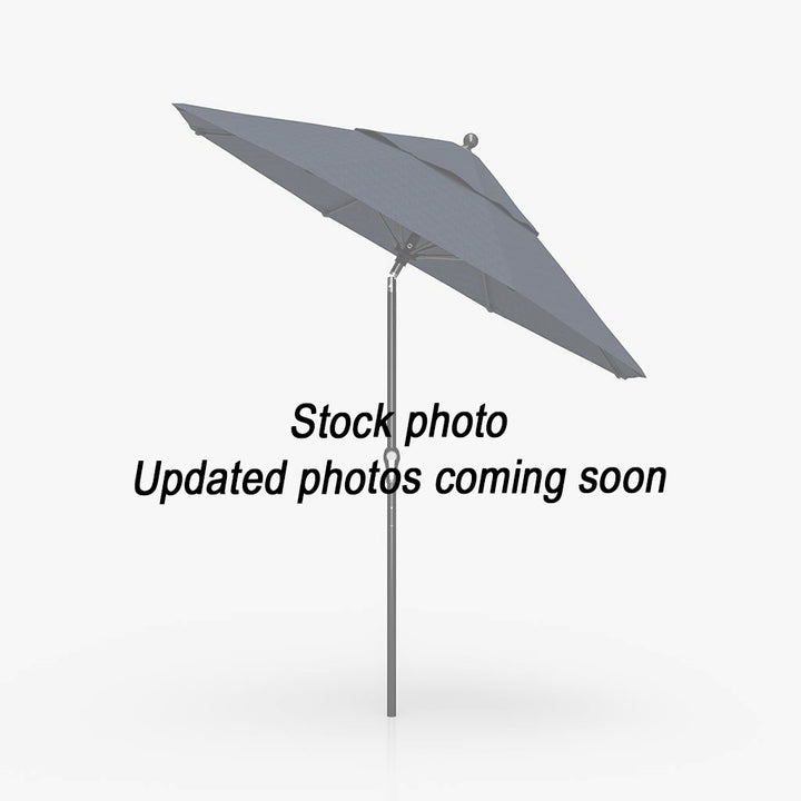 7.5' Fiberglass Market Umbrella - Crank/Auto Tilt