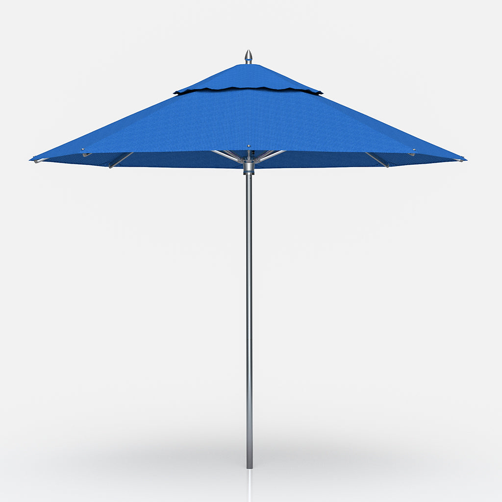 9' Aluminum Market Umbrella - Pulley Lift