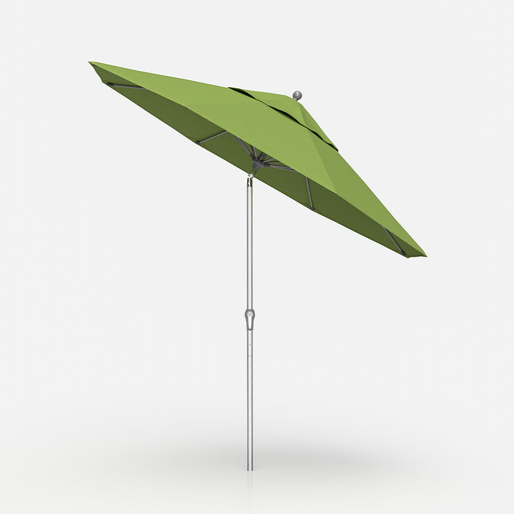 9' Fiberglass Market Umbrella - Crank/Auto Tilt