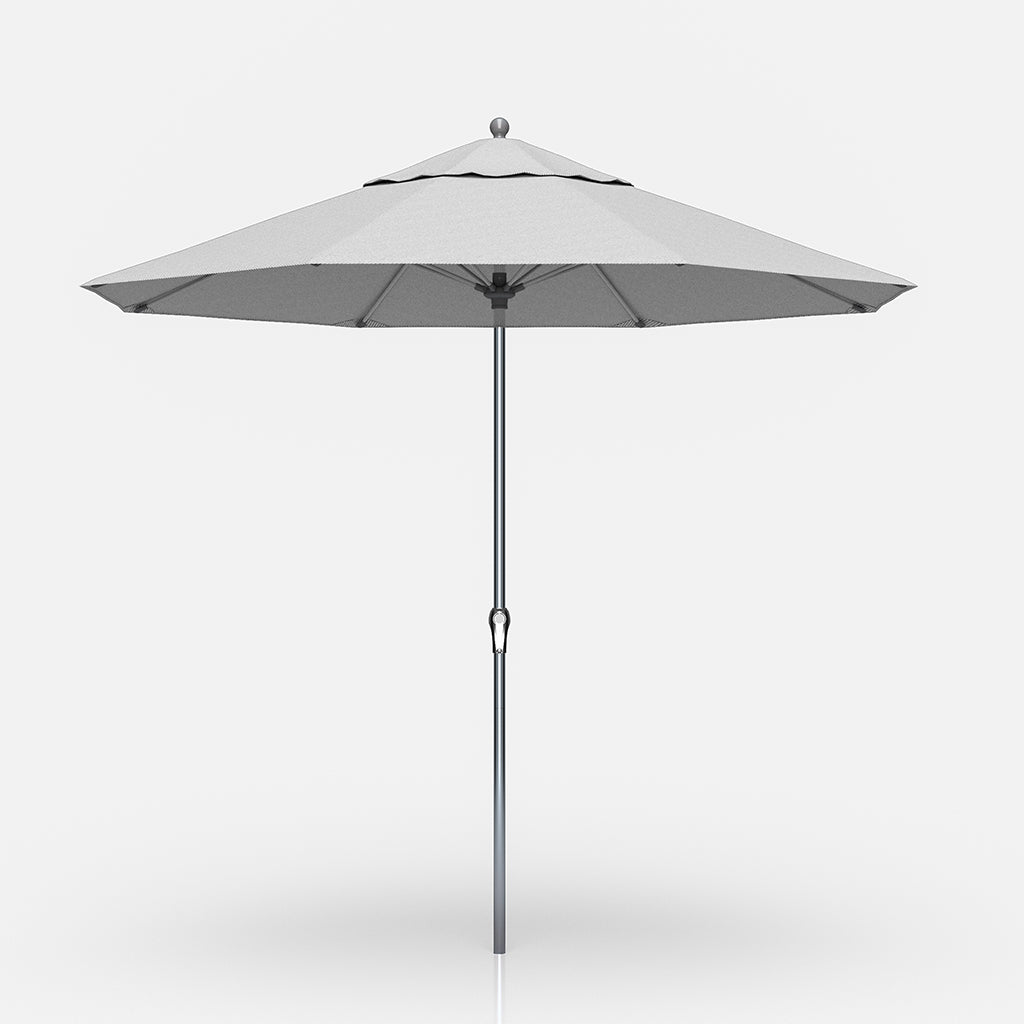 9' Fiberglass Market Umbrella - Crank/No Tilt