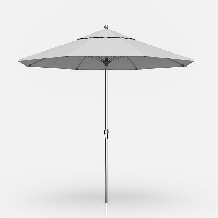 9' Fiberglass Market Umbrella - Crank/No Tilt