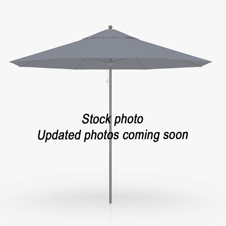 11' Fiberglass Market Umbrella - Pulley Lift