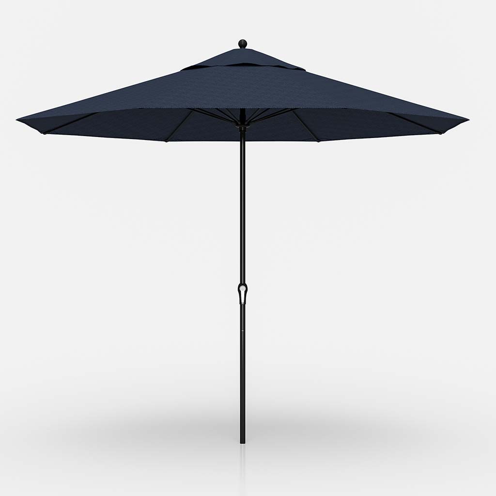 11' Fiberglass Market Umbrella - Crank/No Tilt