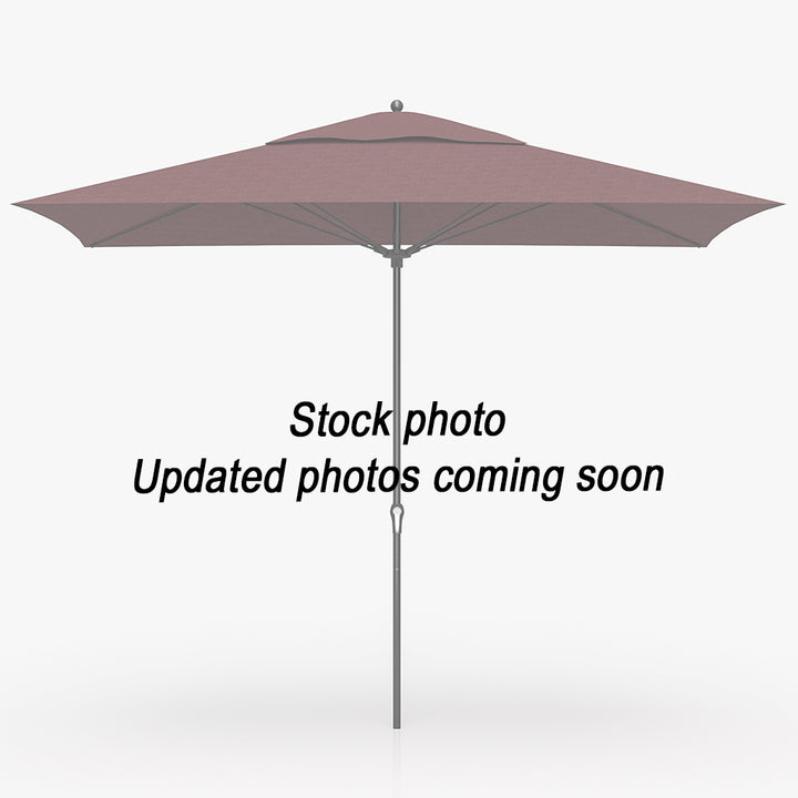 8' X 11' Fiberglass Rectangle Umbrella