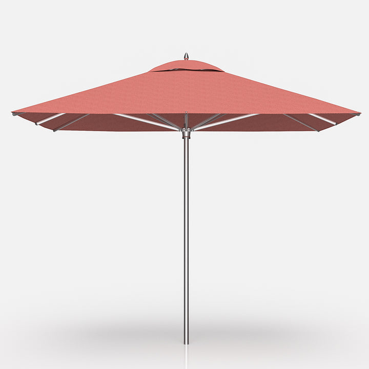 10' Square Aluminum Market Umbrella