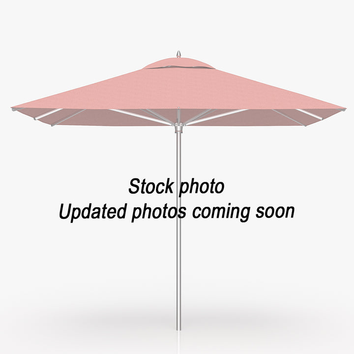 10' Square Aluminum Market Umbrella